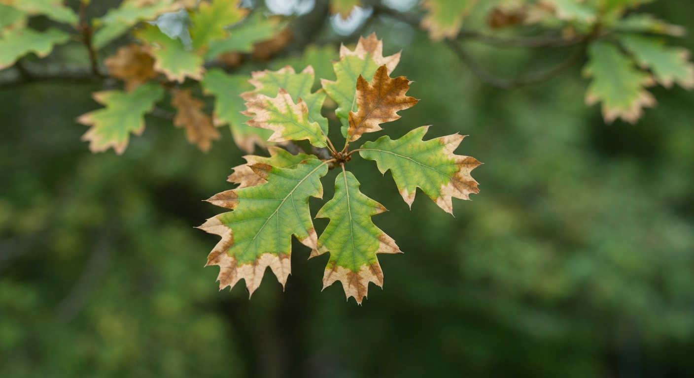 Bacterial Leaf Scorch in Oak Trees: Why Union County Oaks Brown in Late Summer