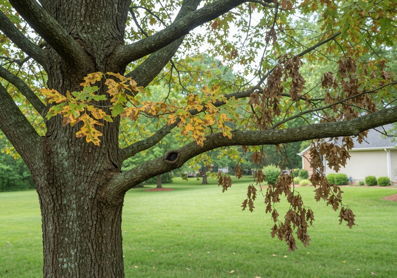 From Root Rot to Oak Wilt: A Charlotte Homeowner's Guide to Common Tree Diseases in Charlotte, NC