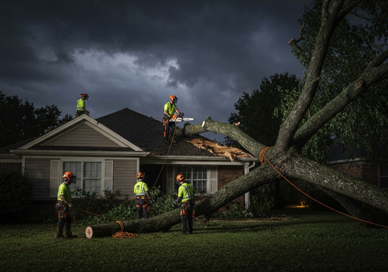Clark's Tree Care LLC: Your 24/7 Emergency Tree Service for Immediate Danger & Storm Damage
