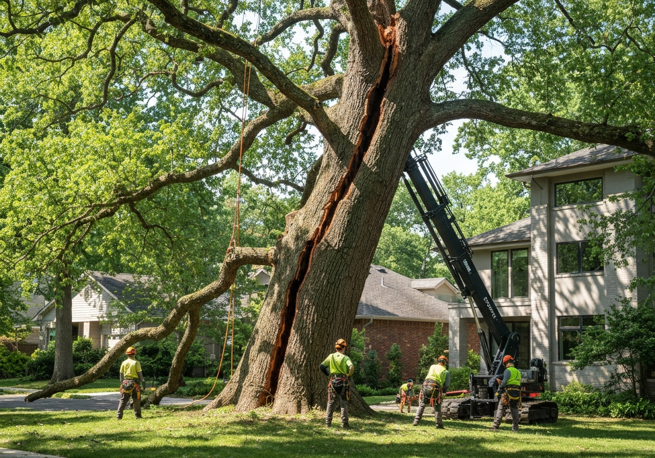 Clark's Tree Care LLC: Expert Hazardous Tree Removal Waxhaw NC Services
