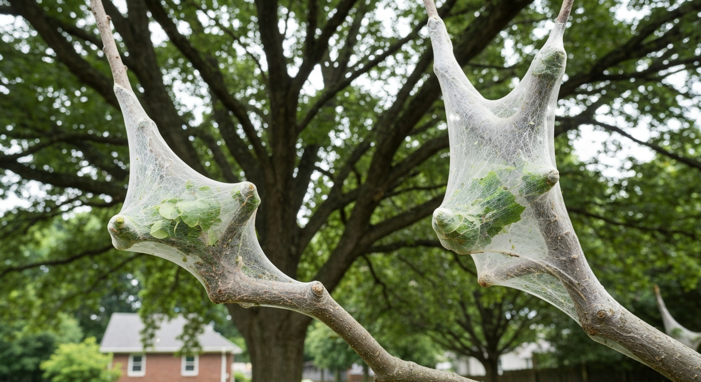 Fall Webworm Nests in Waxhaw NC: When to Worry