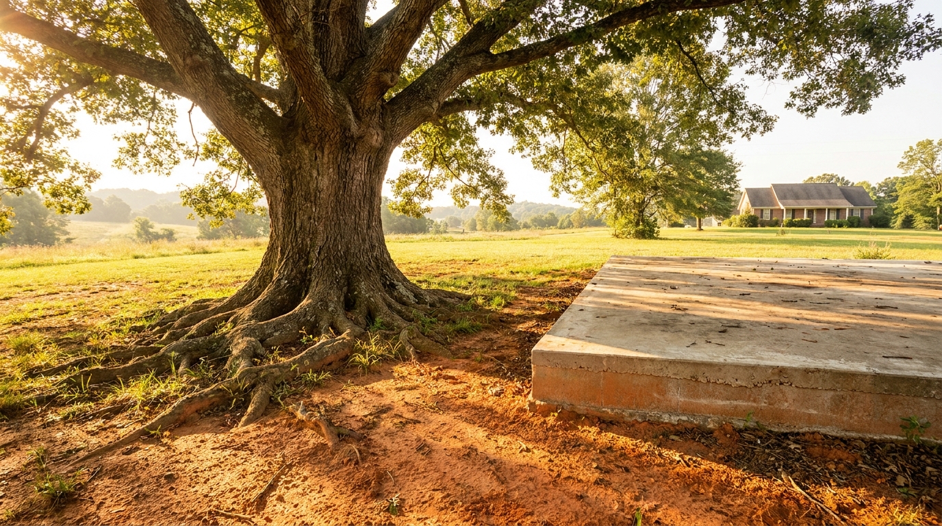 Tree Roots and House Foundations Rarely Crack Sound Slabs