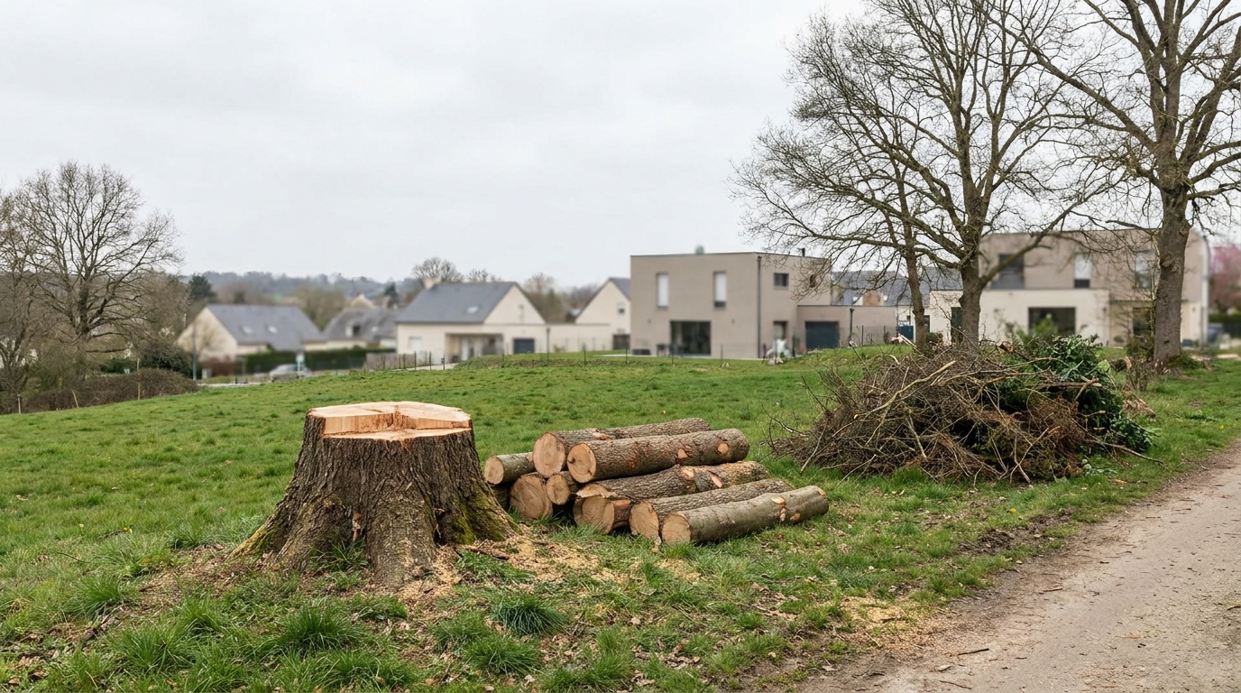 tree removal permit Waxhaw NC not for existing yards