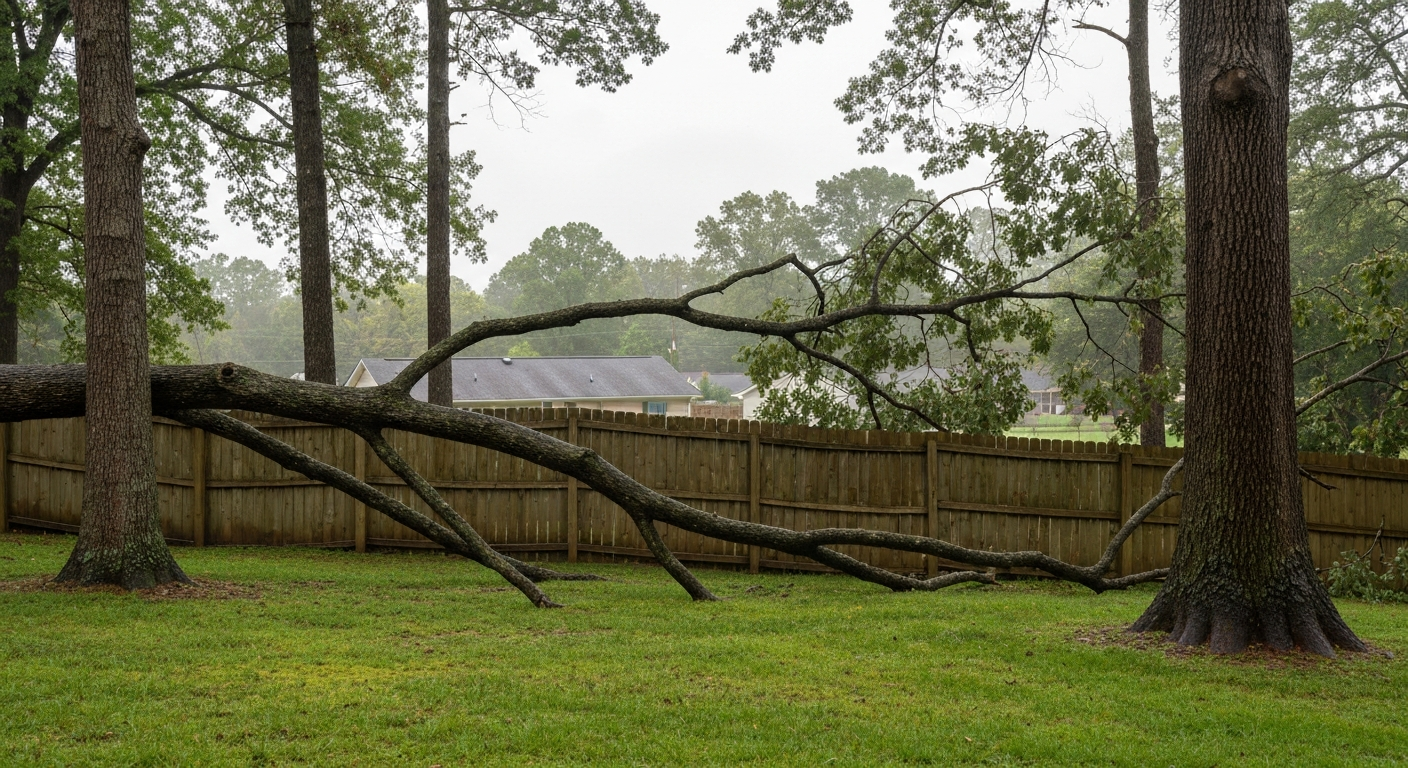 A Neighbor's Tree Fell on My Property in NC: Who Pays?