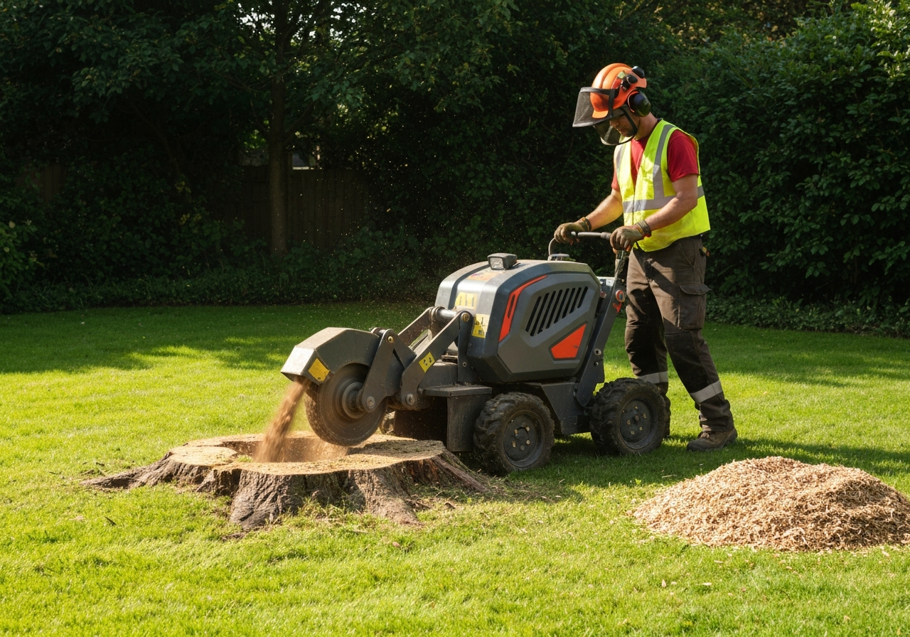 Stump Grinding What to Expect: Prep, Process, & Pro Tips from Clark's Tree Care
