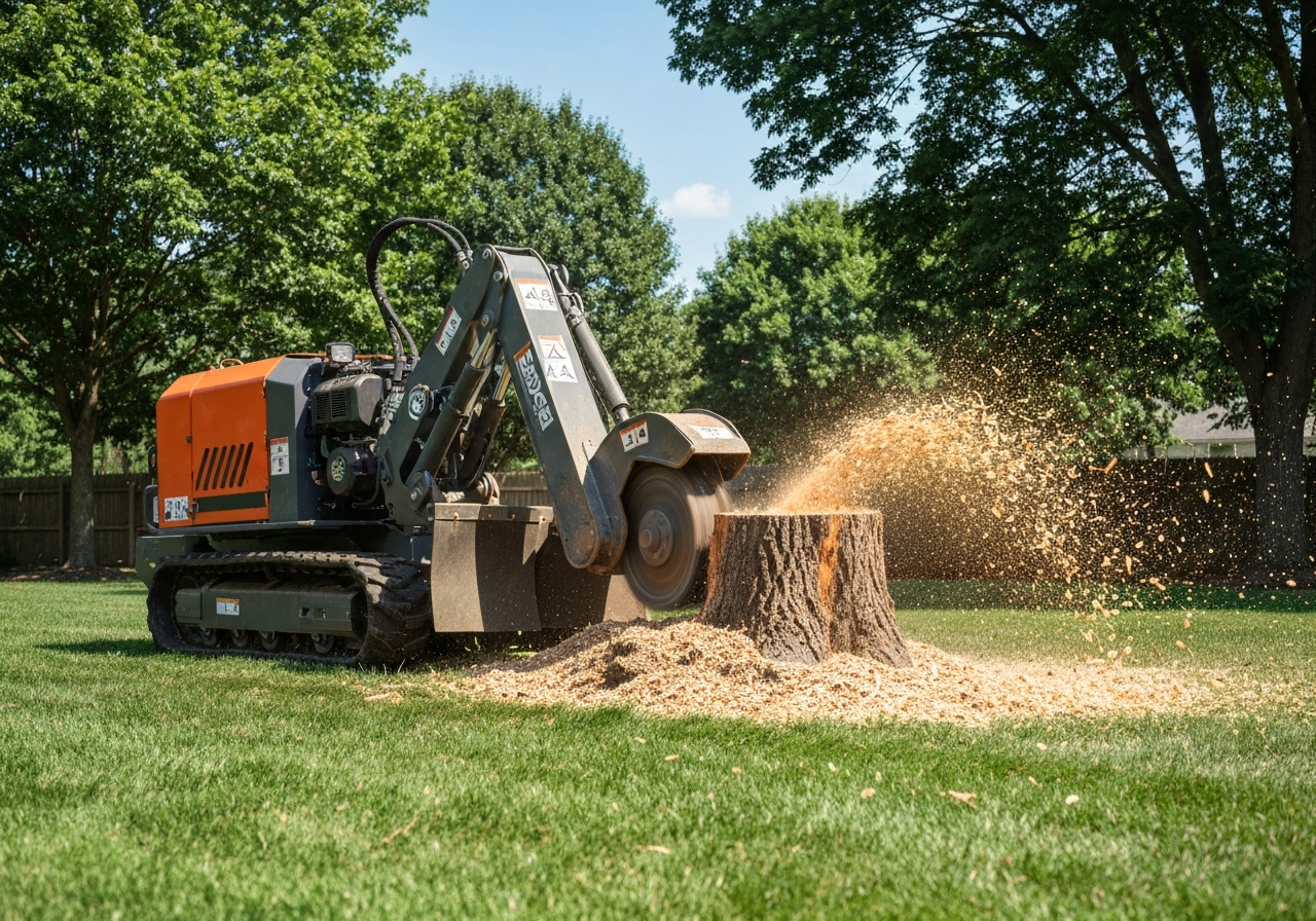 Clark's Tree Care LLC: Expert Stump Grinding and Removal Tips for a Pristine Yard