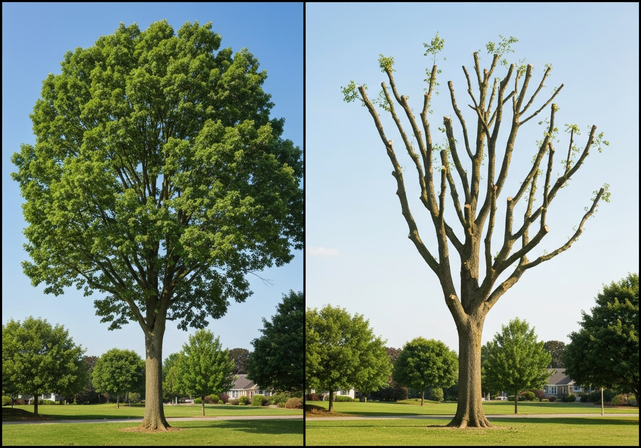Professional Tree Pruning vs Tree Topping: The Critical Choice for Tree Health & Longevity
